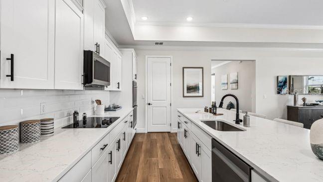 Model home - actual features may vary.