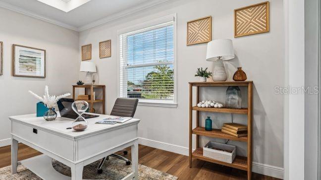 Model home - actual features may vary.