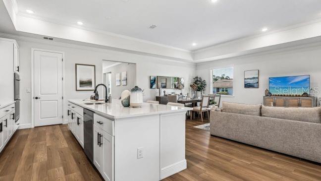 Model home - actual features may vary.