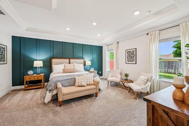 Model home - actual features may vary.