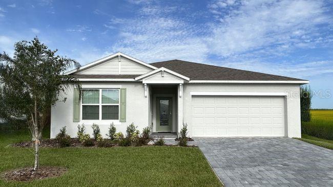 Model home - actual lot & features may vary. Actual home has 3 car garage!