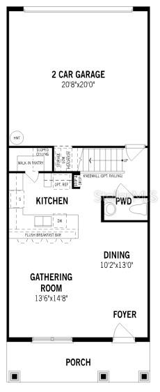 Meridian Parks Aurora Craftsman First Floor