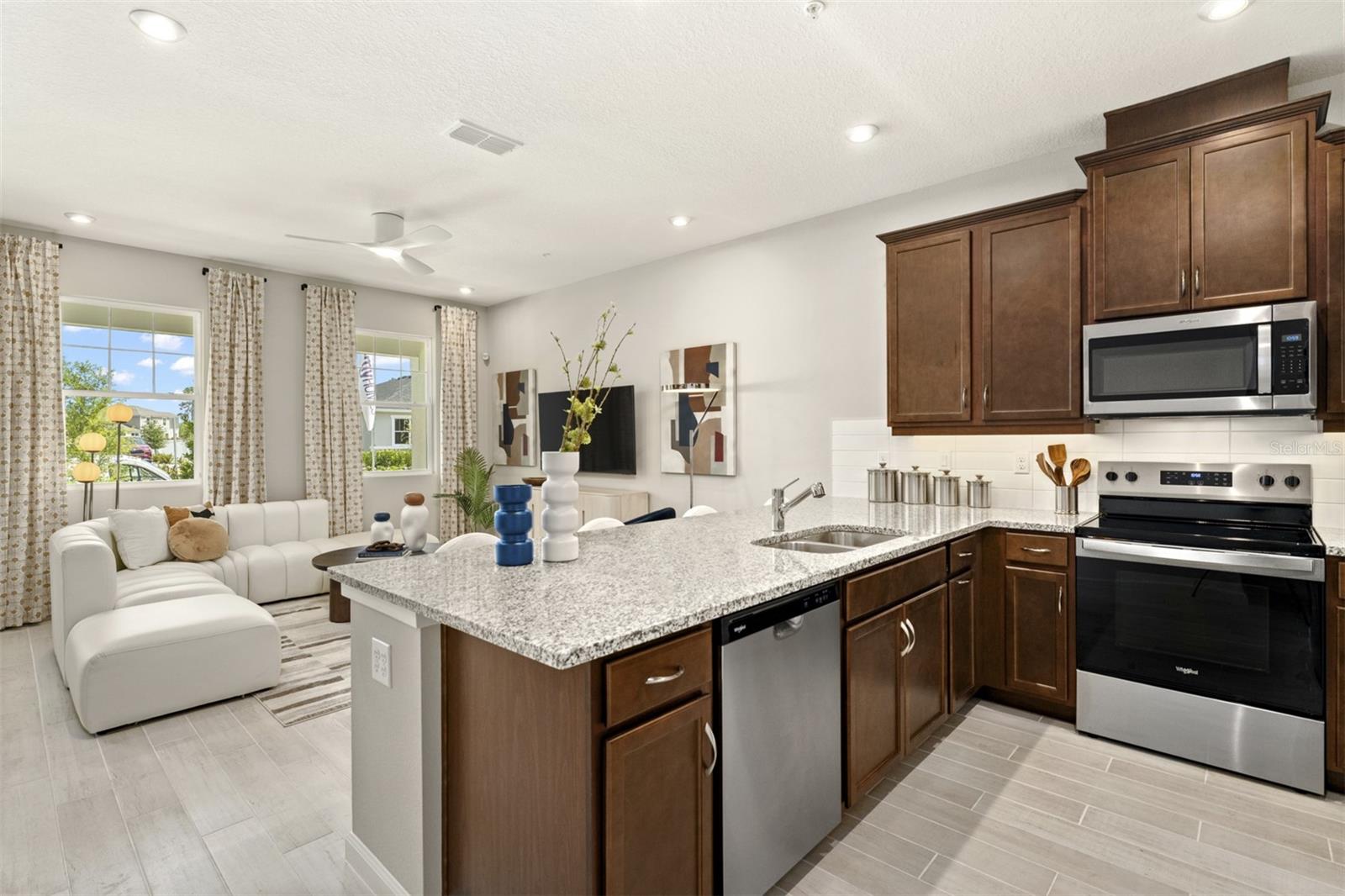 Meridian Parks Aurora Model Kitchen