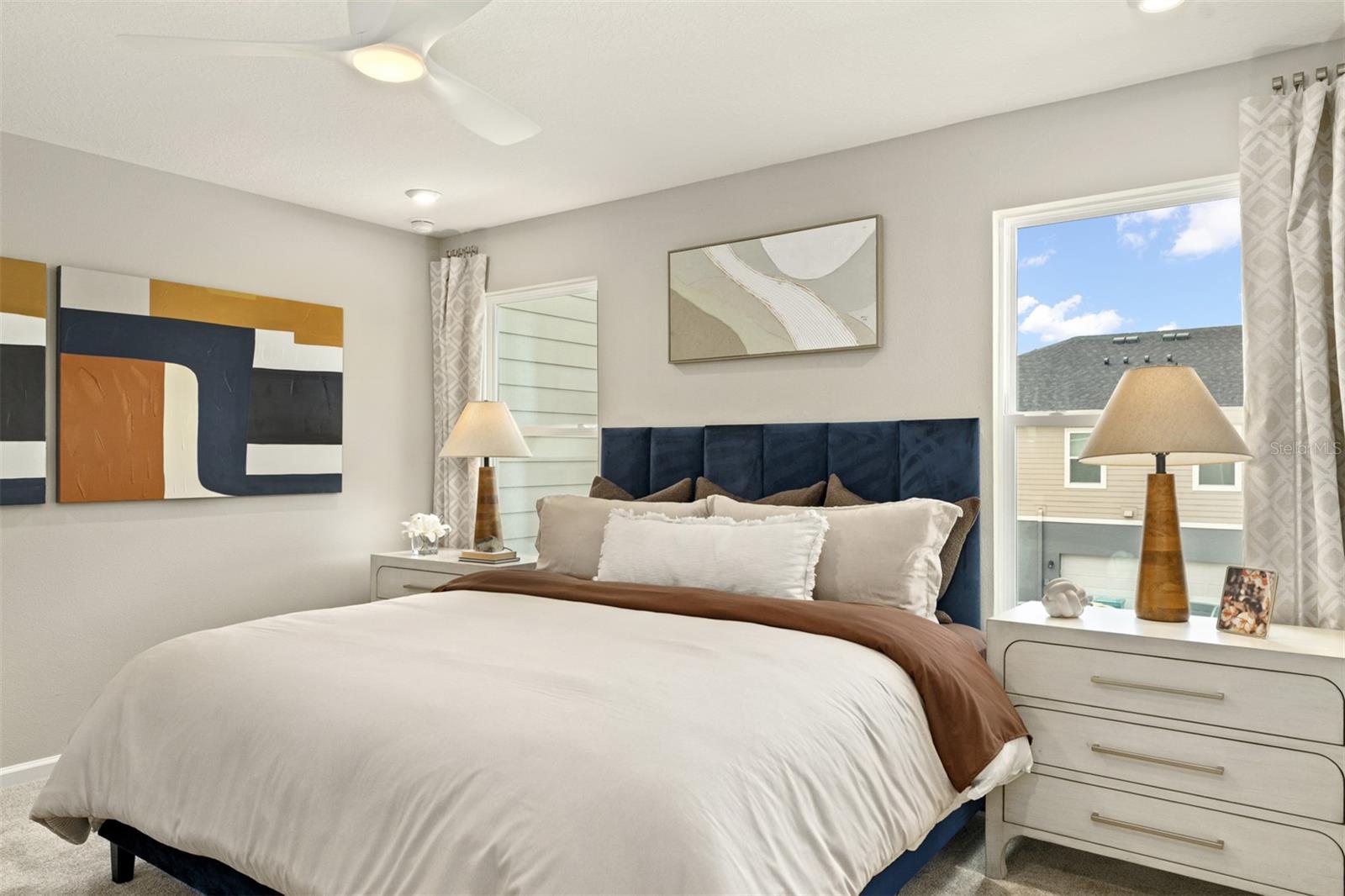 Meridian Parks Aurora Model Primary Bedroom