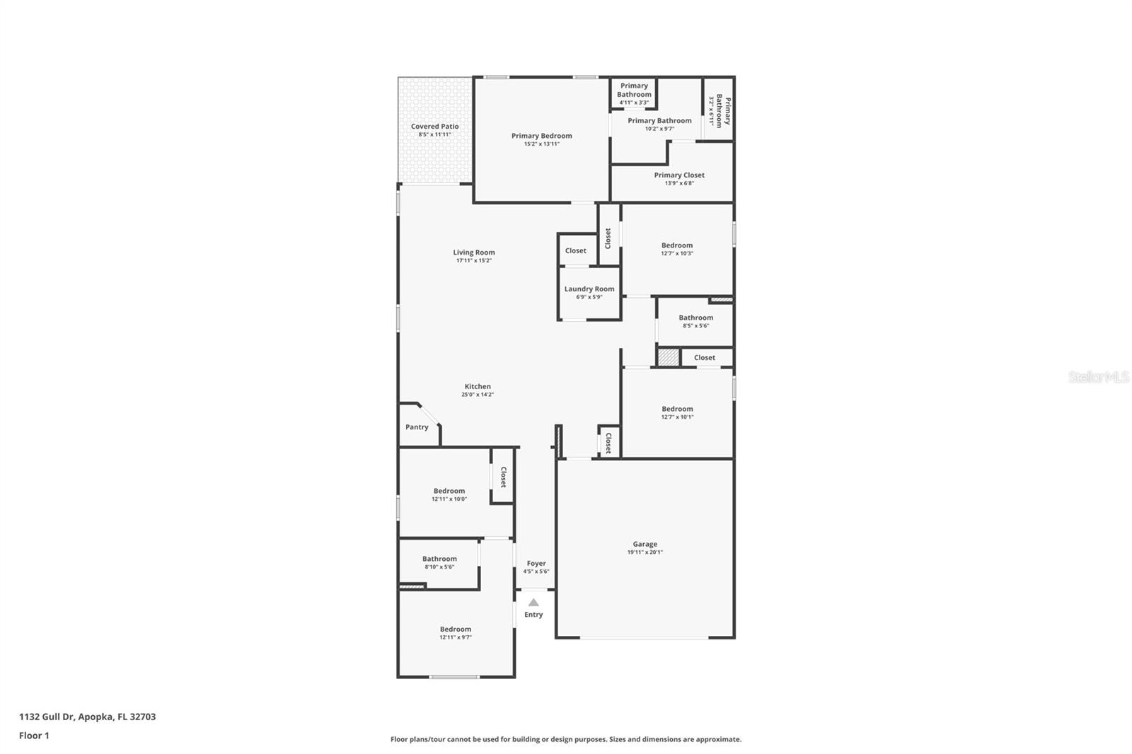 1132 GULL DRIVE, Apopka, FL 32703