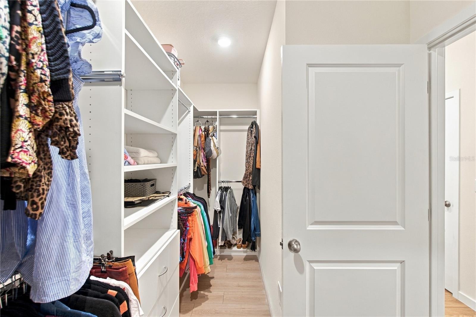 Primary Walk-in Closet