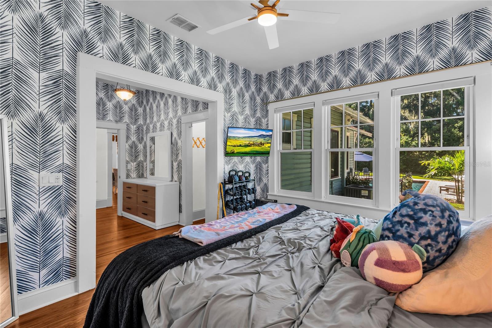 Second Primary Suite with dual closets and an ensuite bath