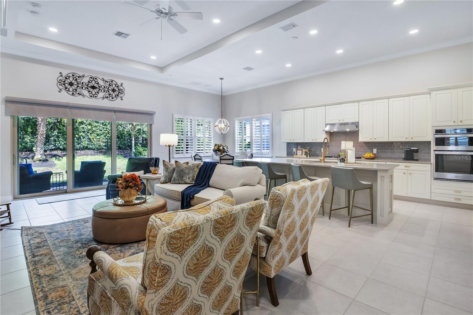 Spacious living area with beautiful finishes and abundant natural light.