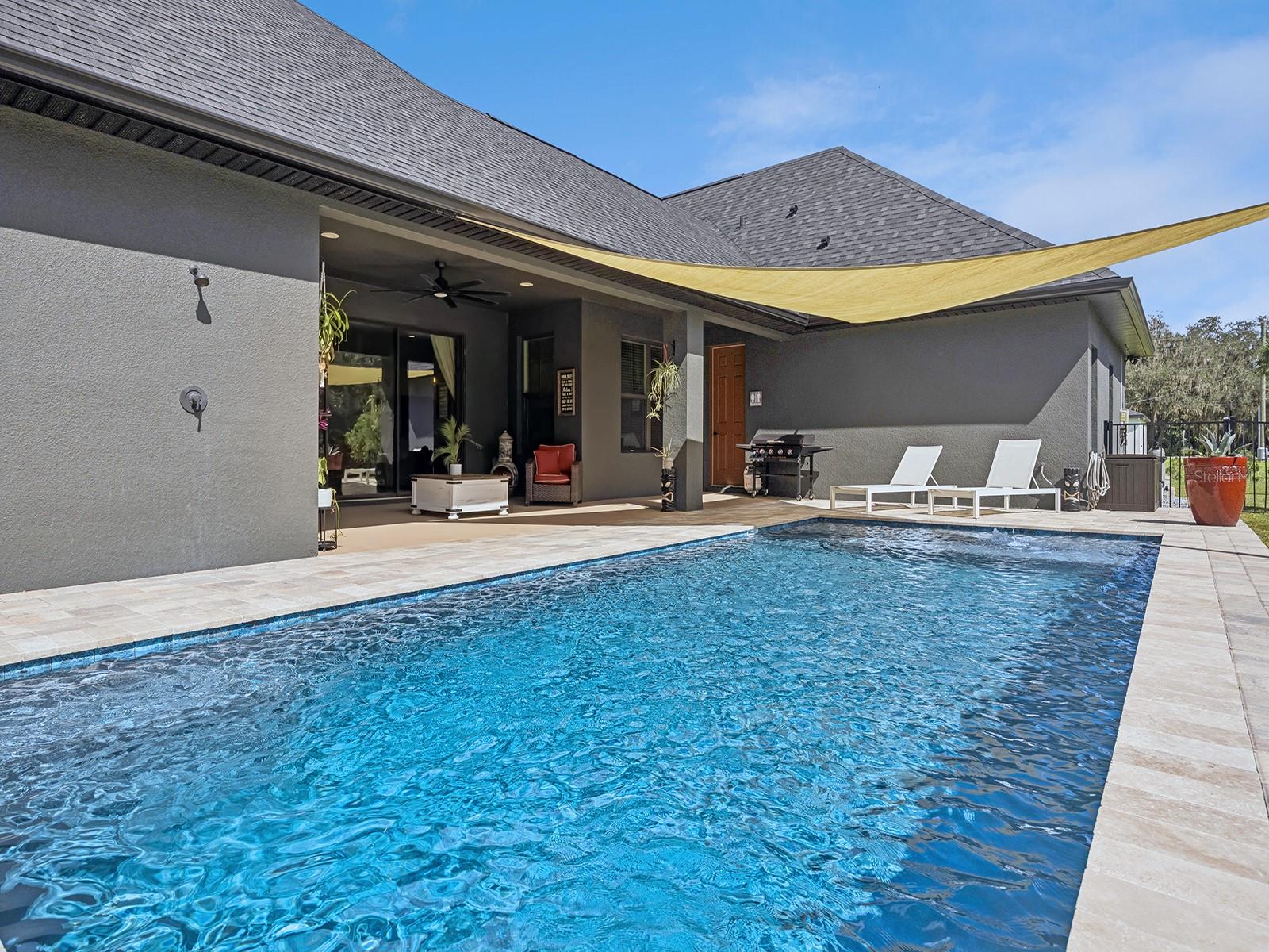 Salt water pool