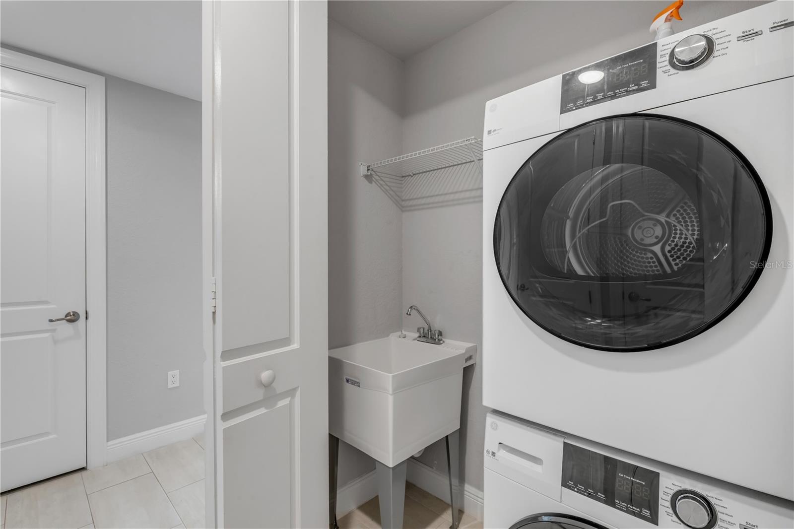Laundry closet