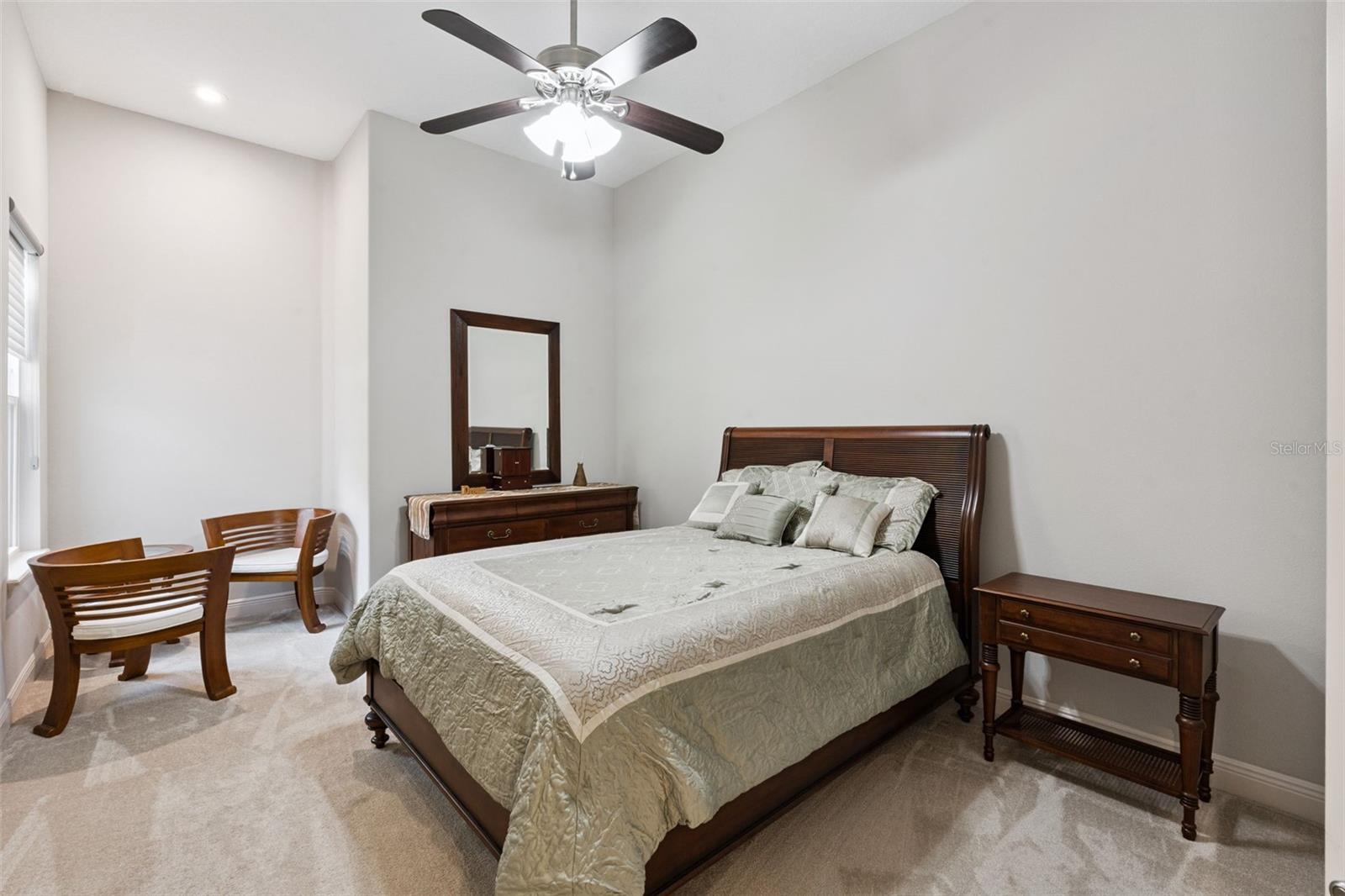 Bedroom 2 includes a sitting area and spacious closet