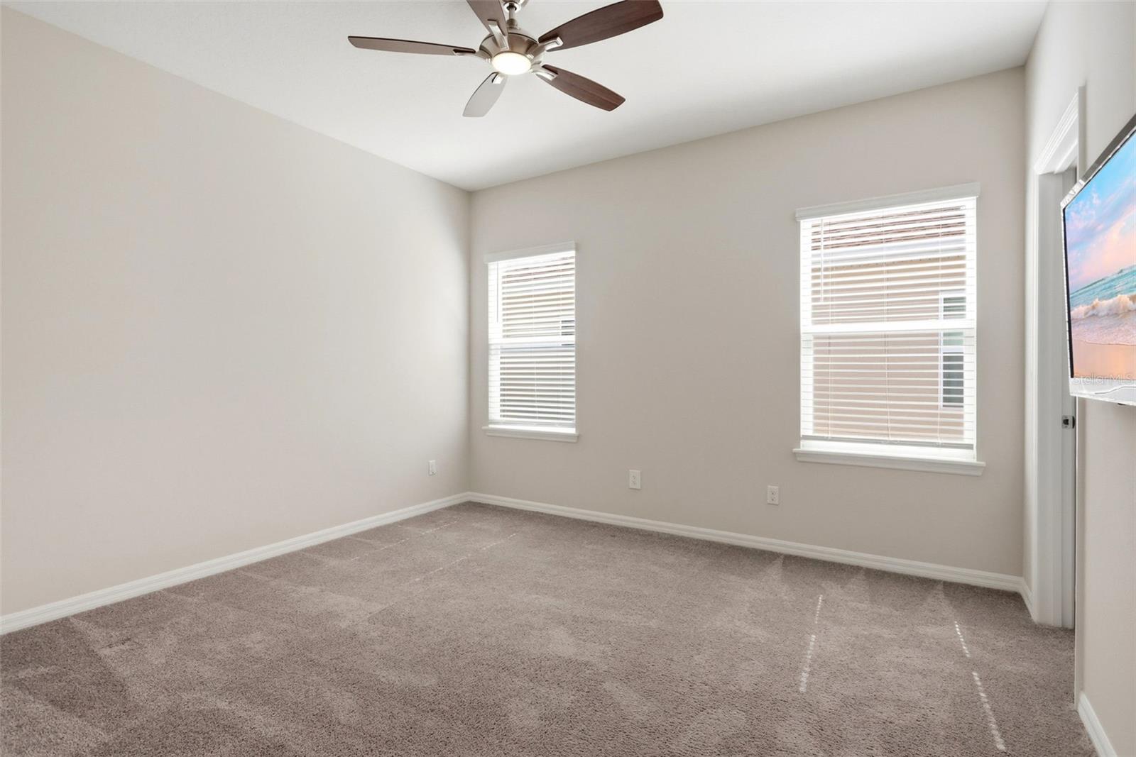 Bedroom 4 with walk in closet