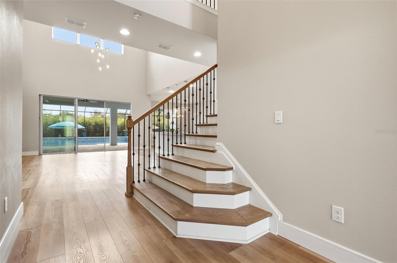 View from the entrance of the home