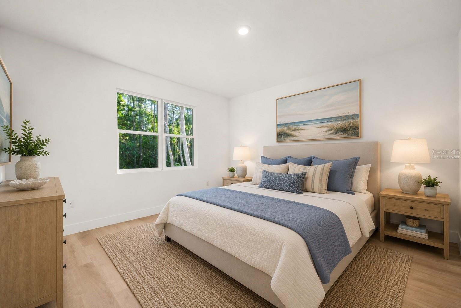 Primary Bedroom- virtually staged