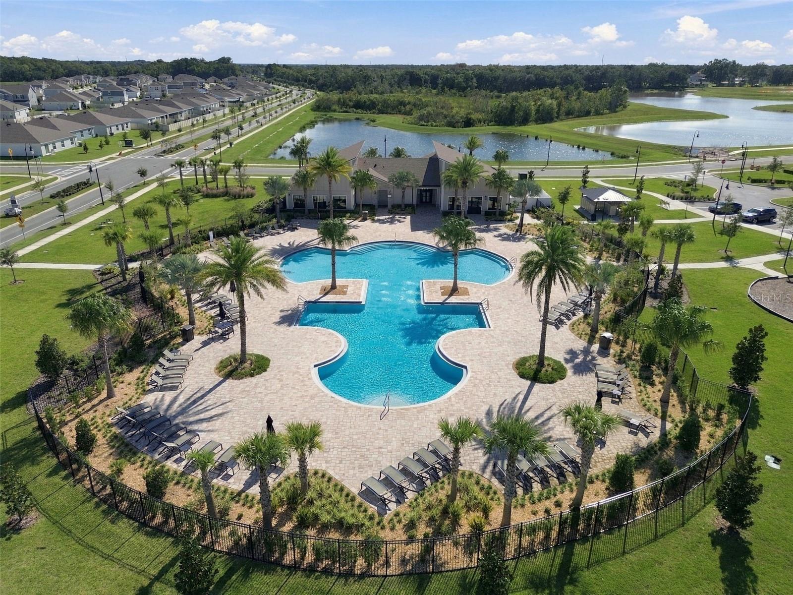 Storey Creek residents enjoy an array of amenities, including a resort-style pool, fitness center, clubhouse, tennis and basketball courts, volleyball court, playground, and walking trails. The low monthly HOA of $181 includes lawn maintenance.