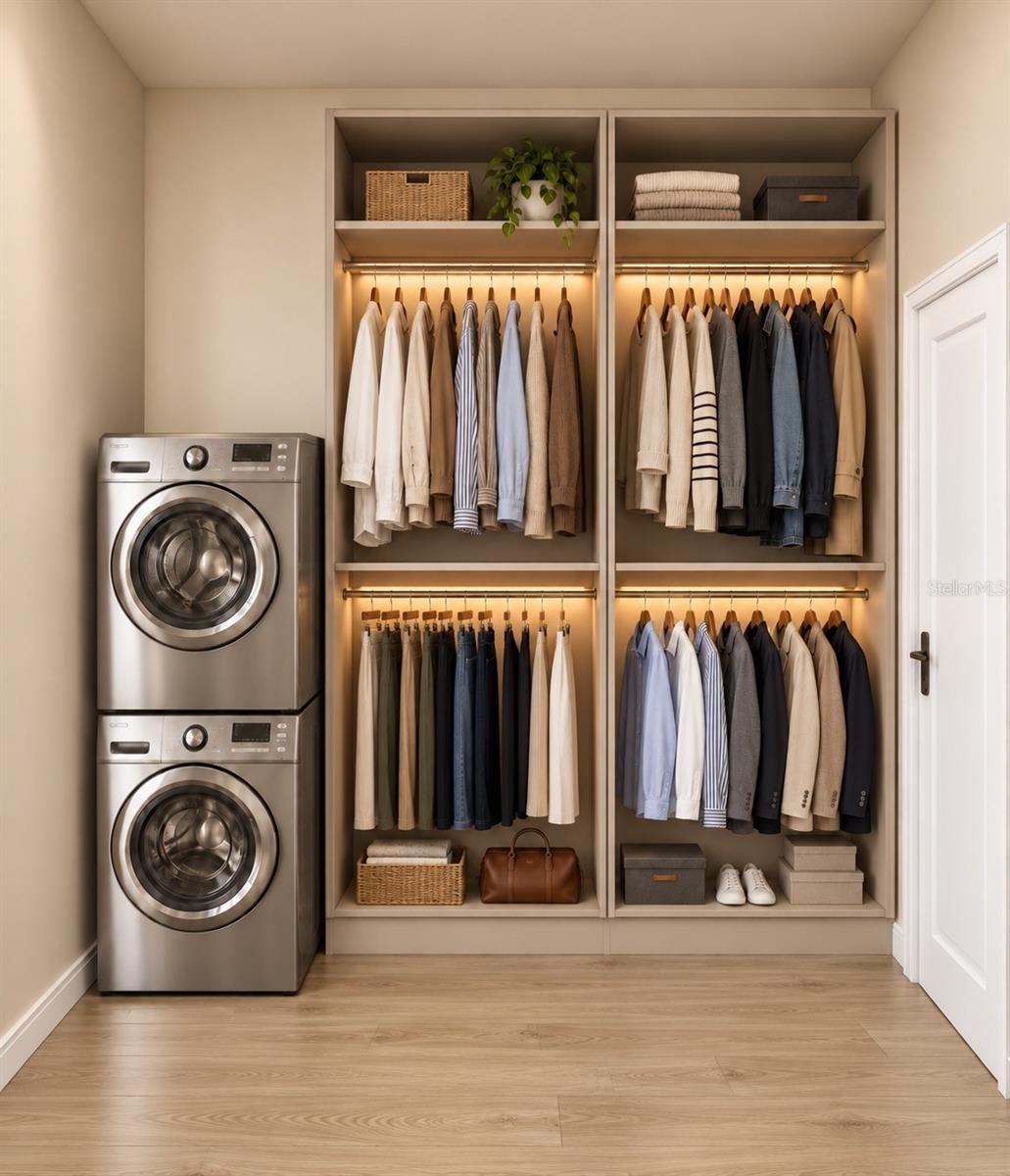 Virtual image - MASTER CLOSET