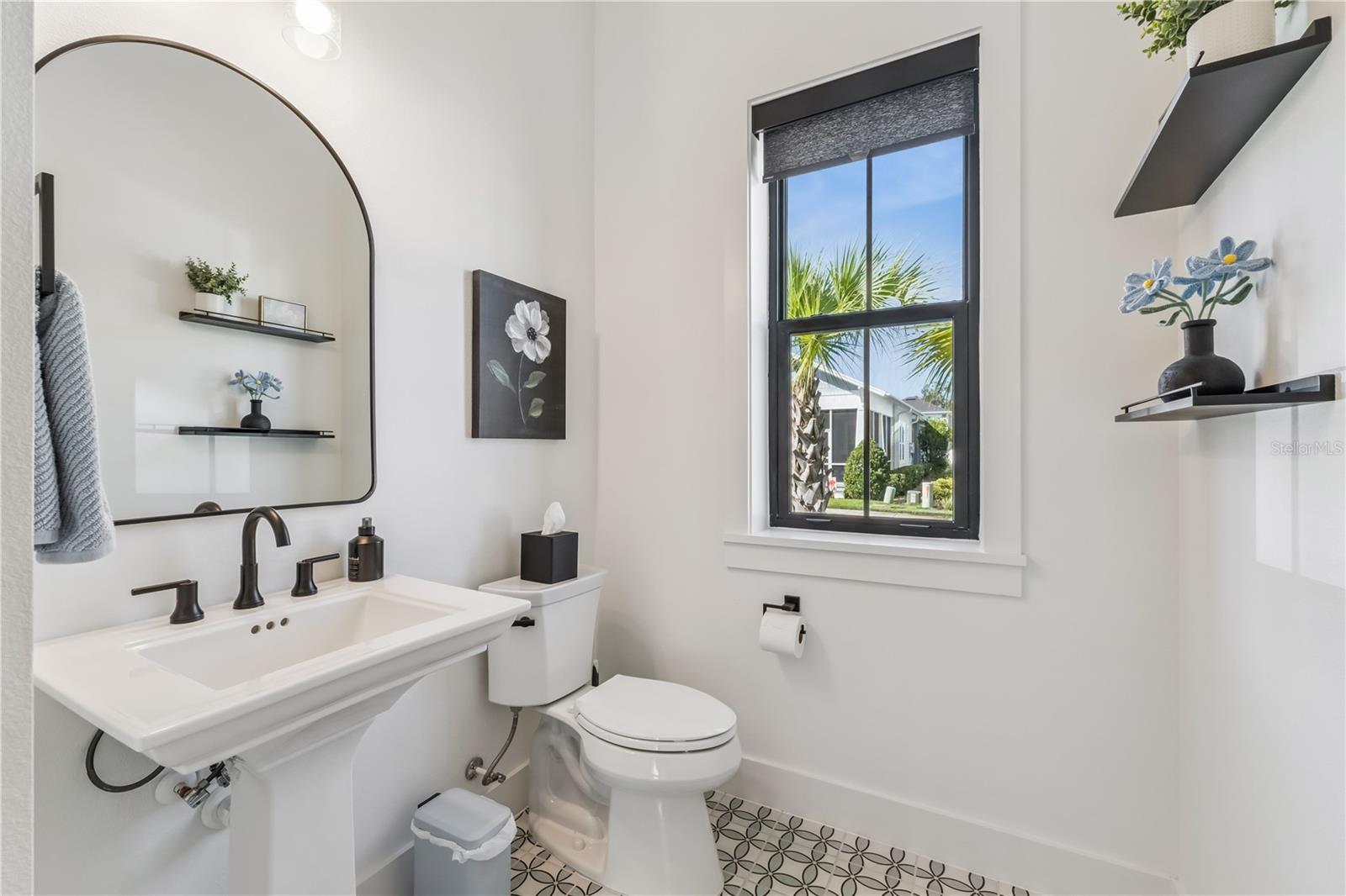 Powder bathroom