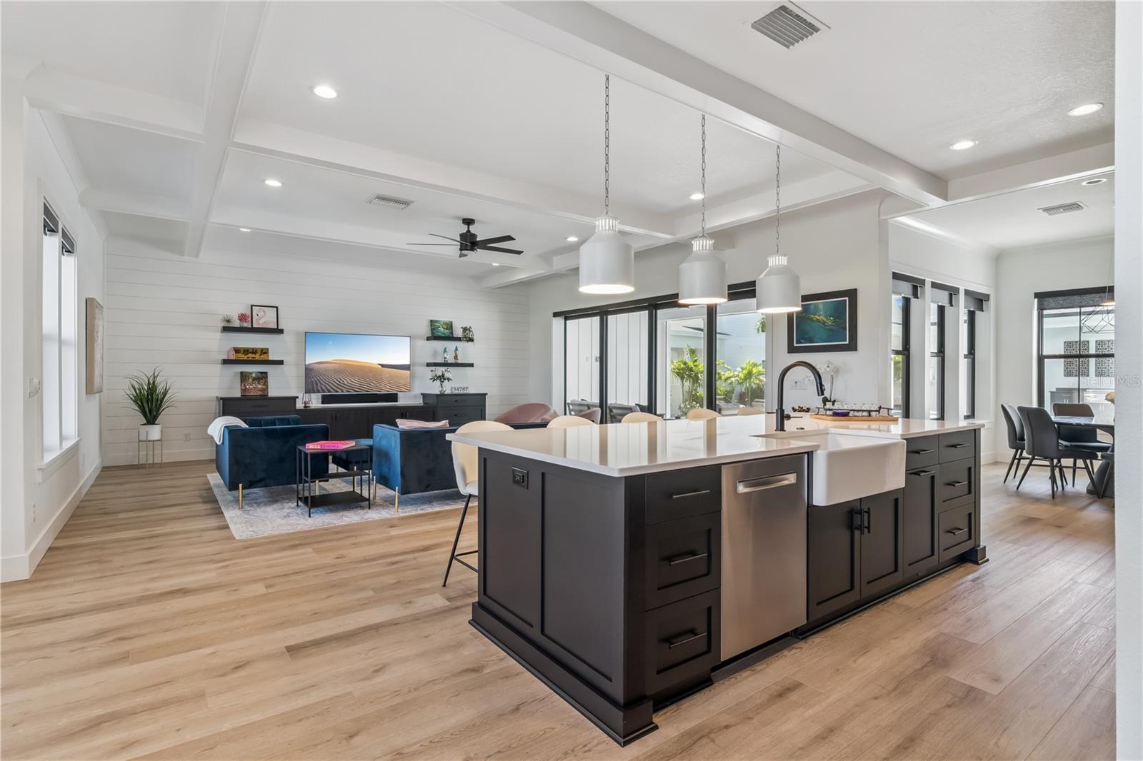 open concept living