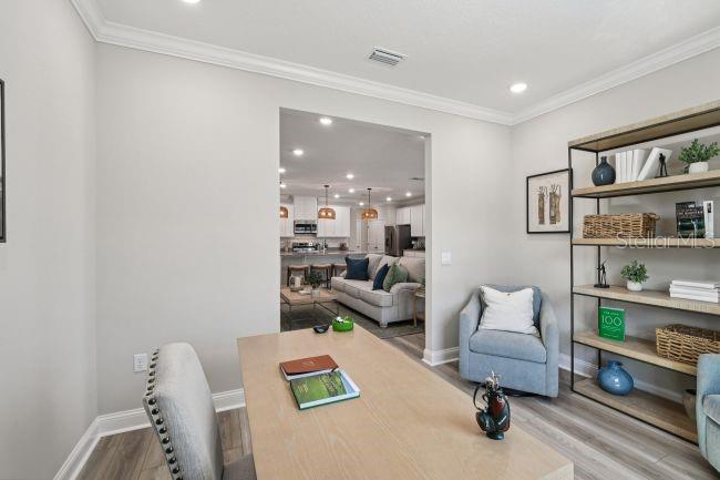 Model home - actual features may vary.
