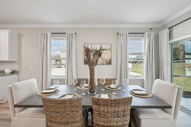 Model home - actual features may vary.