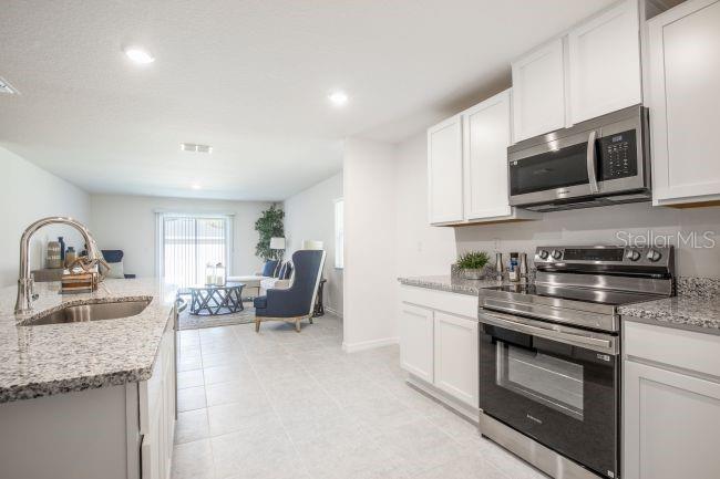 Model home - actual features may vary.