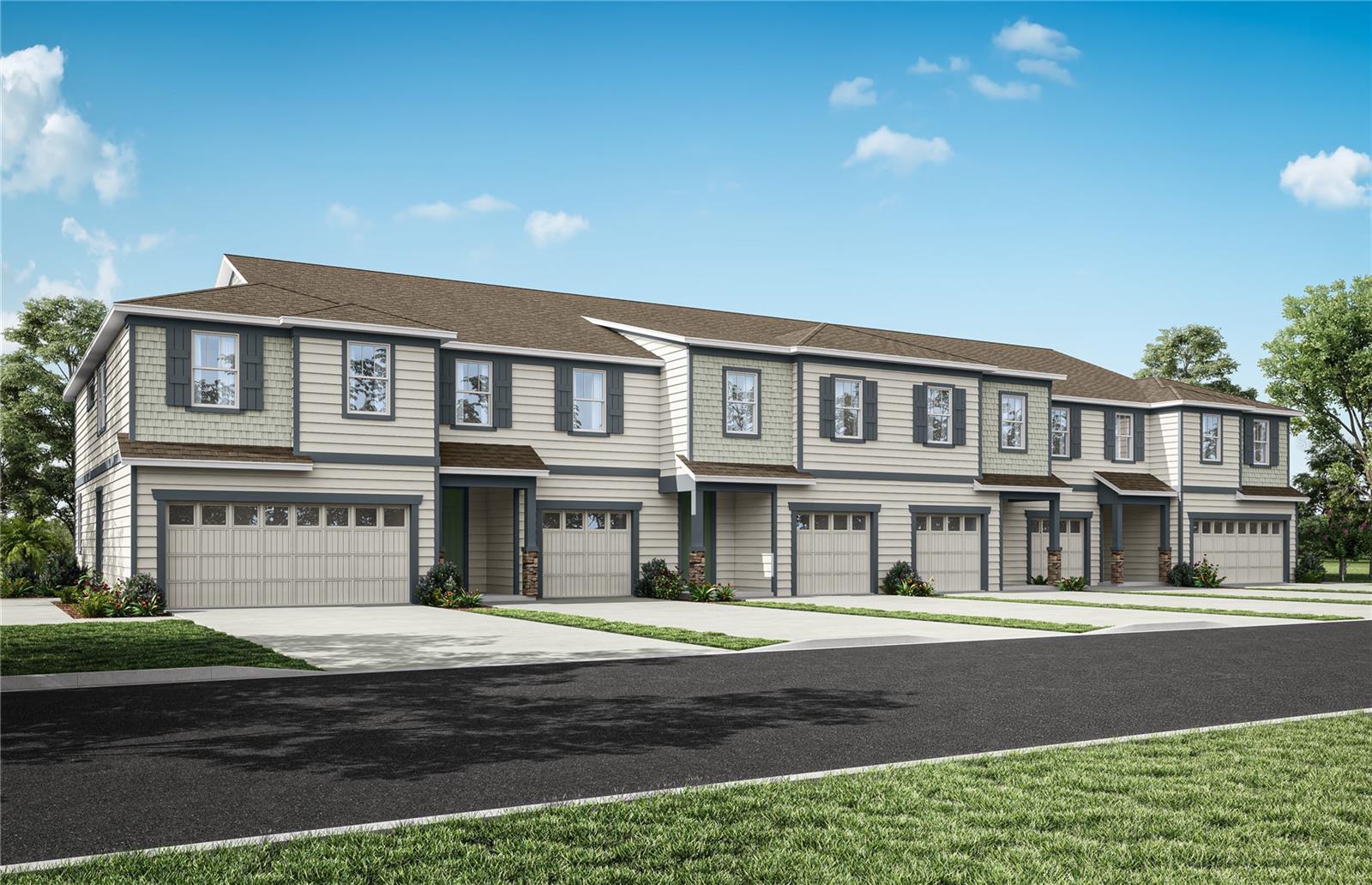 Exterior Design. Artistic rendering for this new construction home. Pictures are for illustrative purposes only. Elevations, colors and options may vary. Exterior Design. Artistic rendering for this new construction home. Pictures are for illustrative purposes only. Elevations, colors and options may vary.