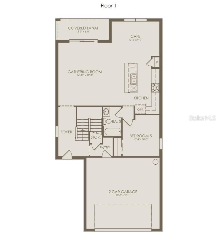 Floor Plan - Floor One Floor Plan - Floor One