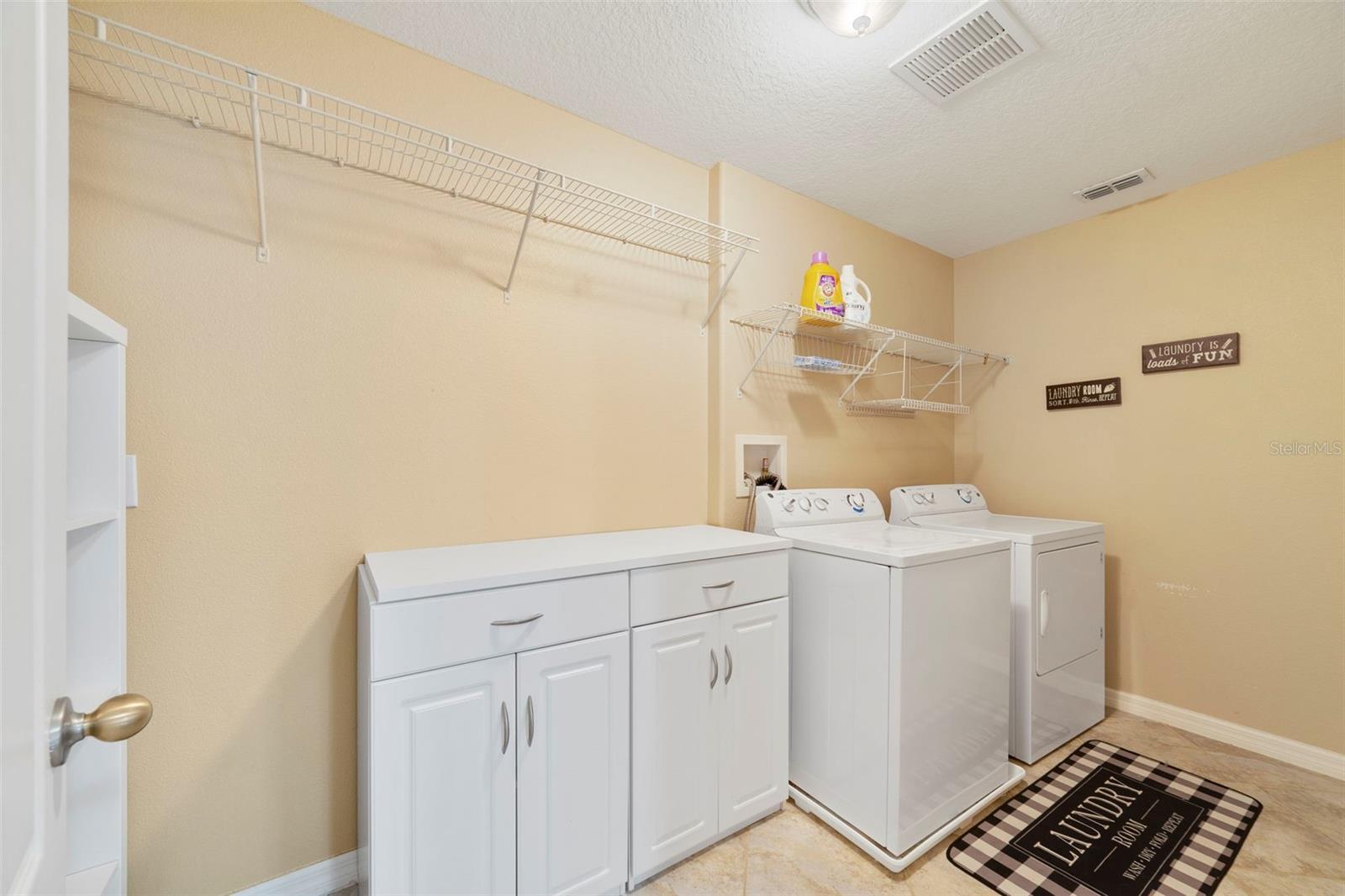 Upstairs Laundry room