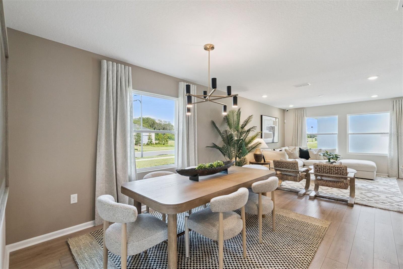 Lakeside at Satilla Zara Model Dining Room