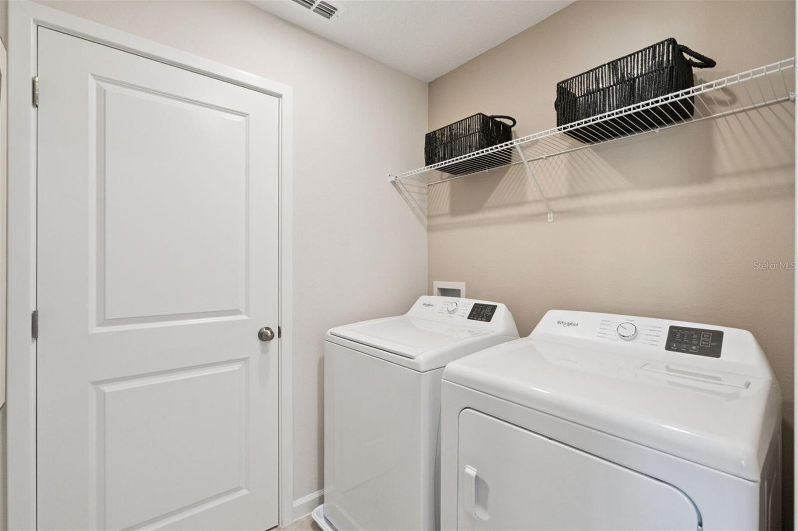 Lakeside at Satilla Zara Model Laundry Room