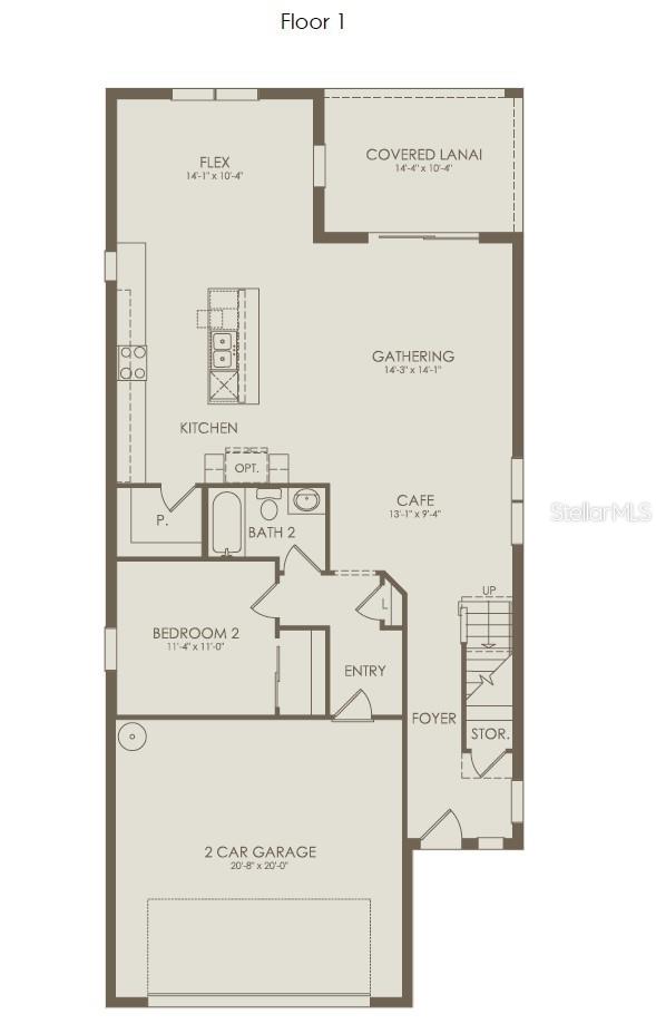 Floor Plan - Floor One Floor Plan - Floor One