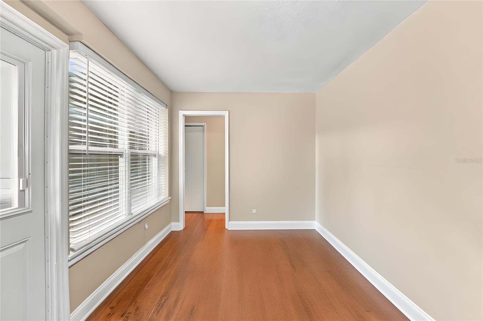 Bedroom 4/office with furniture removed