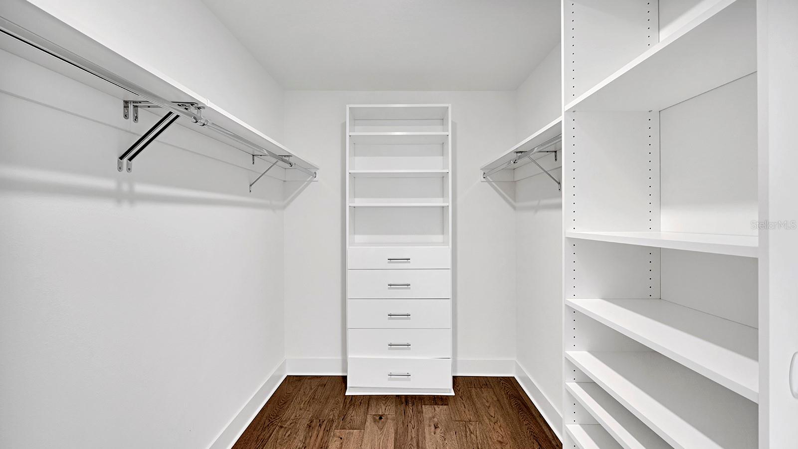 Primary Walk-in Closet