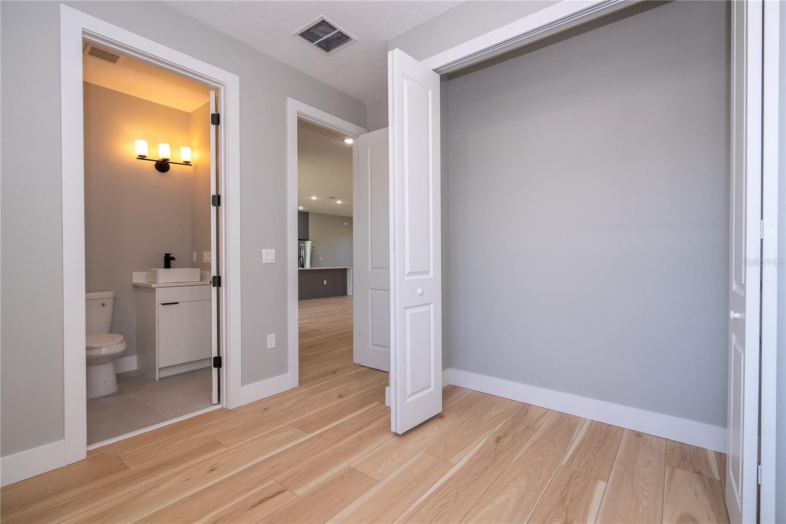 Photos 5 and beyond is how the home will look when completed.
