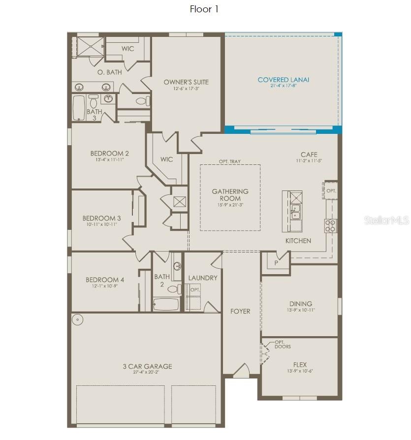 Floor Plan - Floor One Floor Plan - Floor One