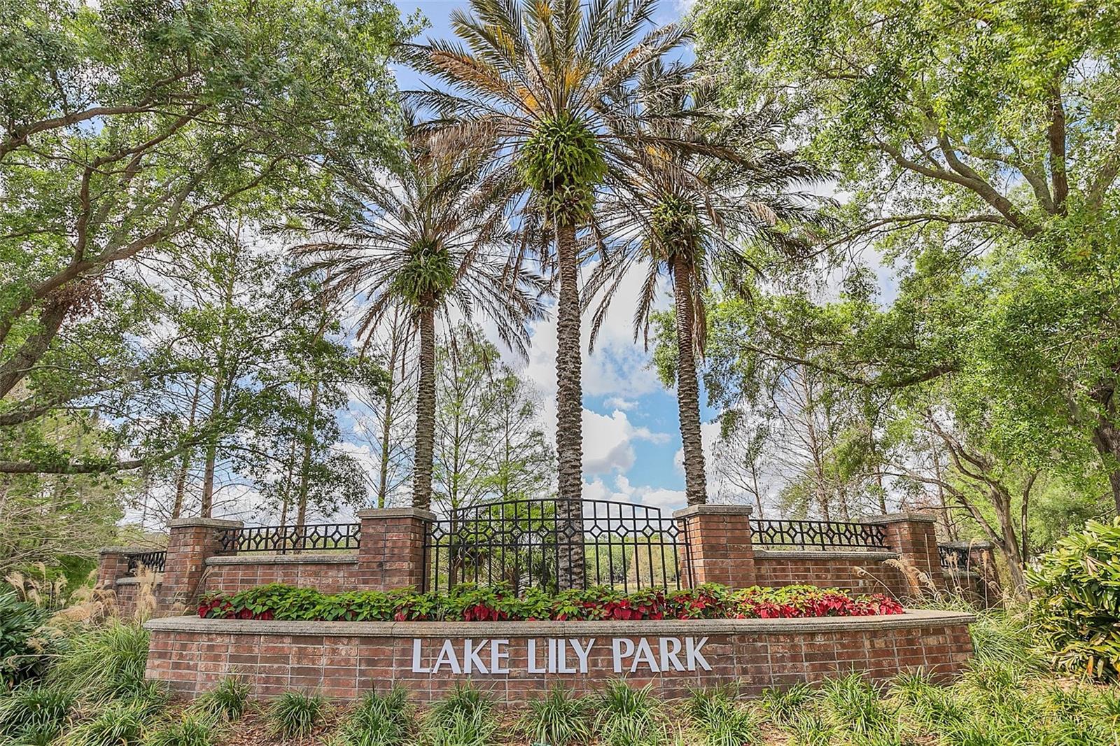Close to Lake Lily home to cultural events and weekly farmers market