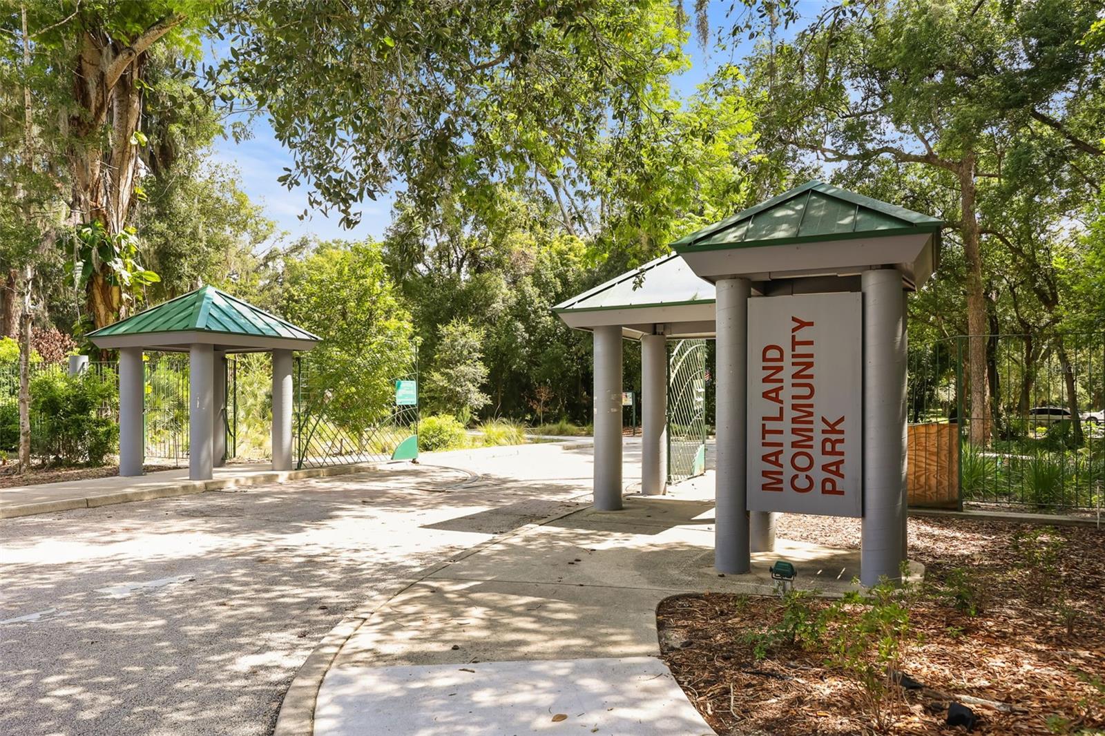 A block away from Maitland Community Park