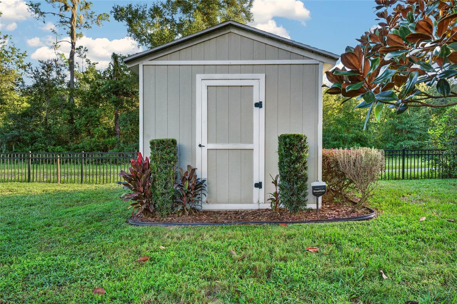 Shed with electricity
