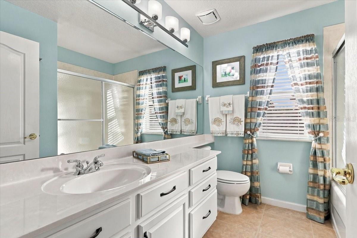Third full bath.