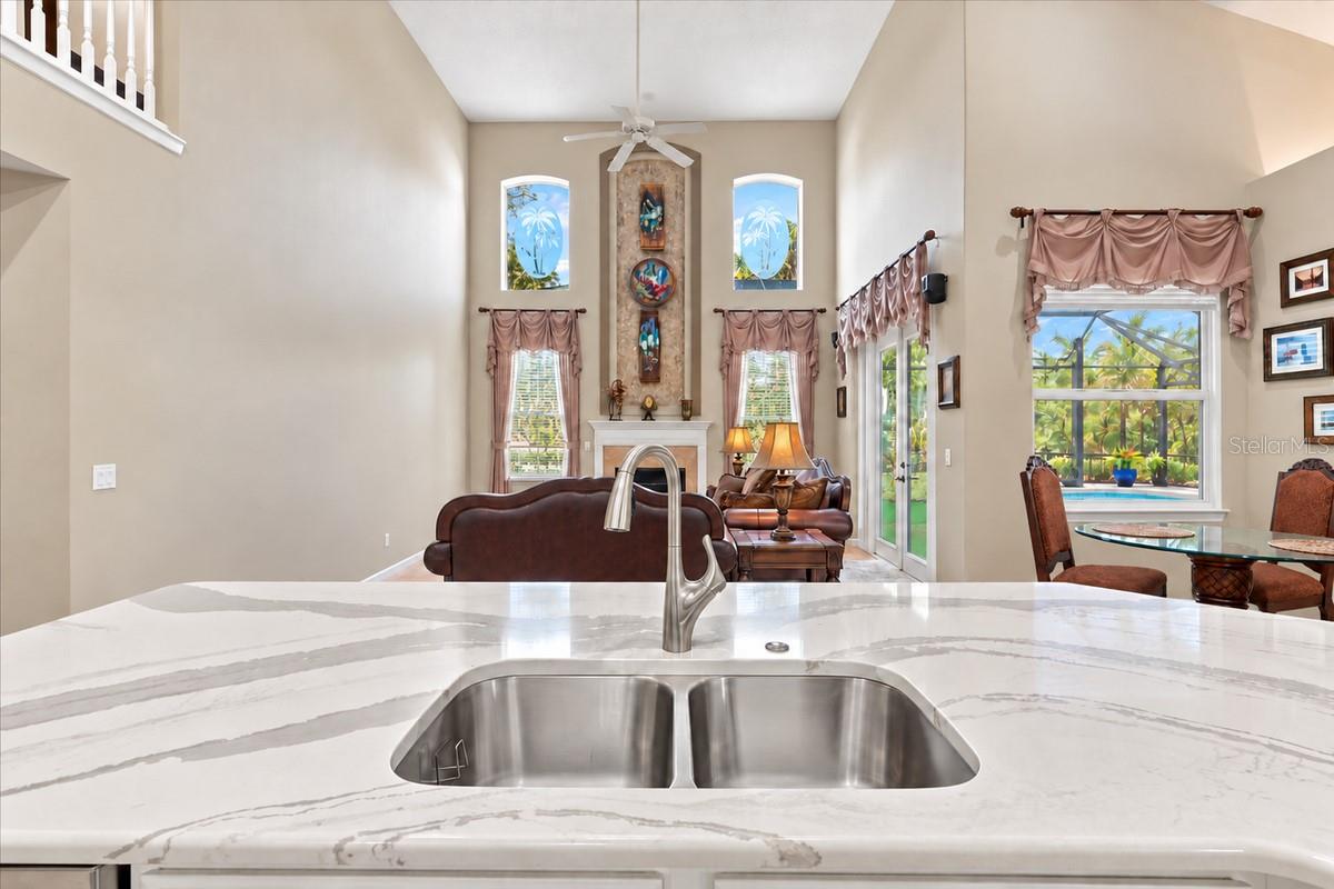 Upgraded fixtures and finishes.