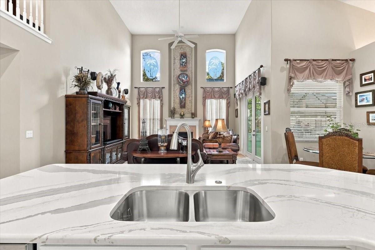Upgraded fixtures and finishes.