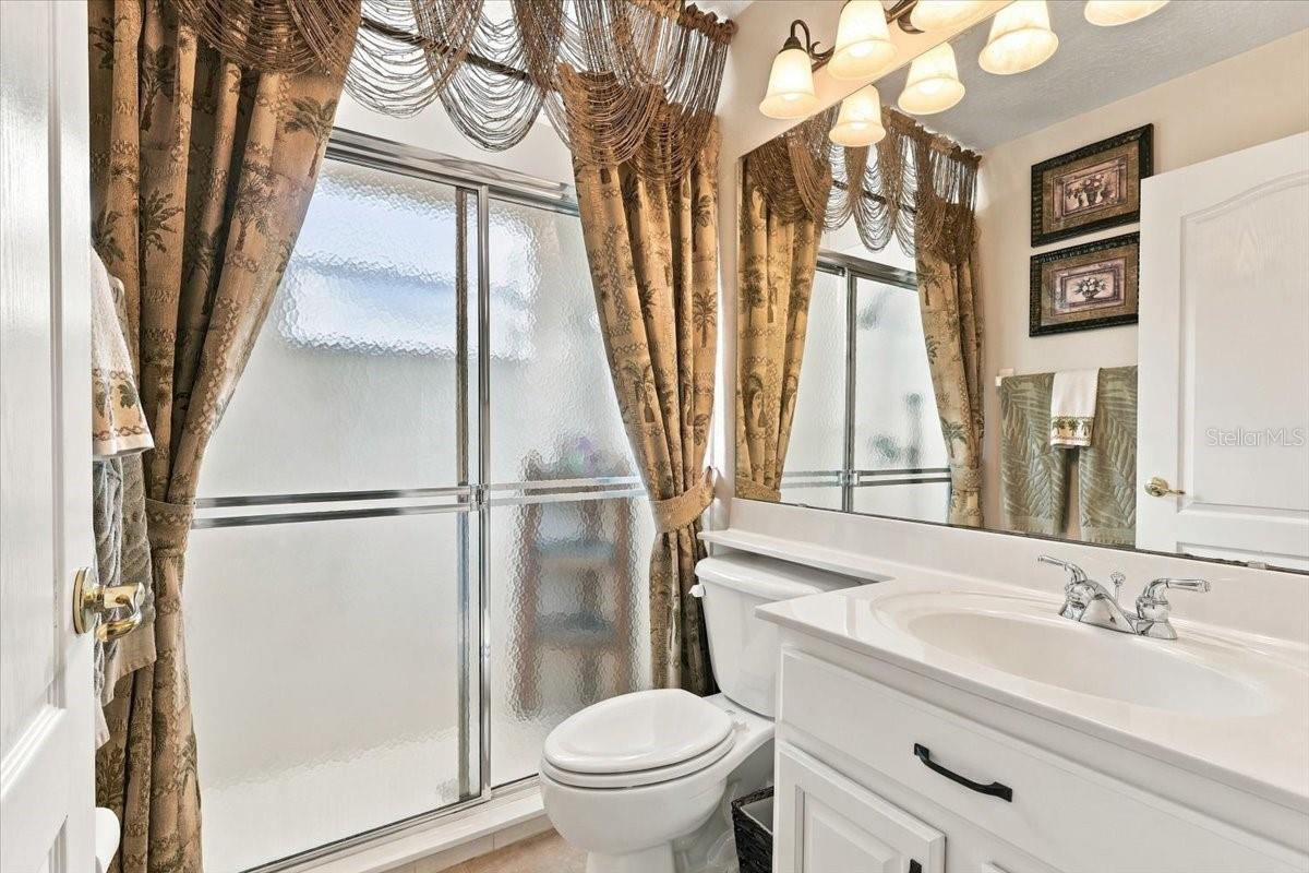 Second full bath.