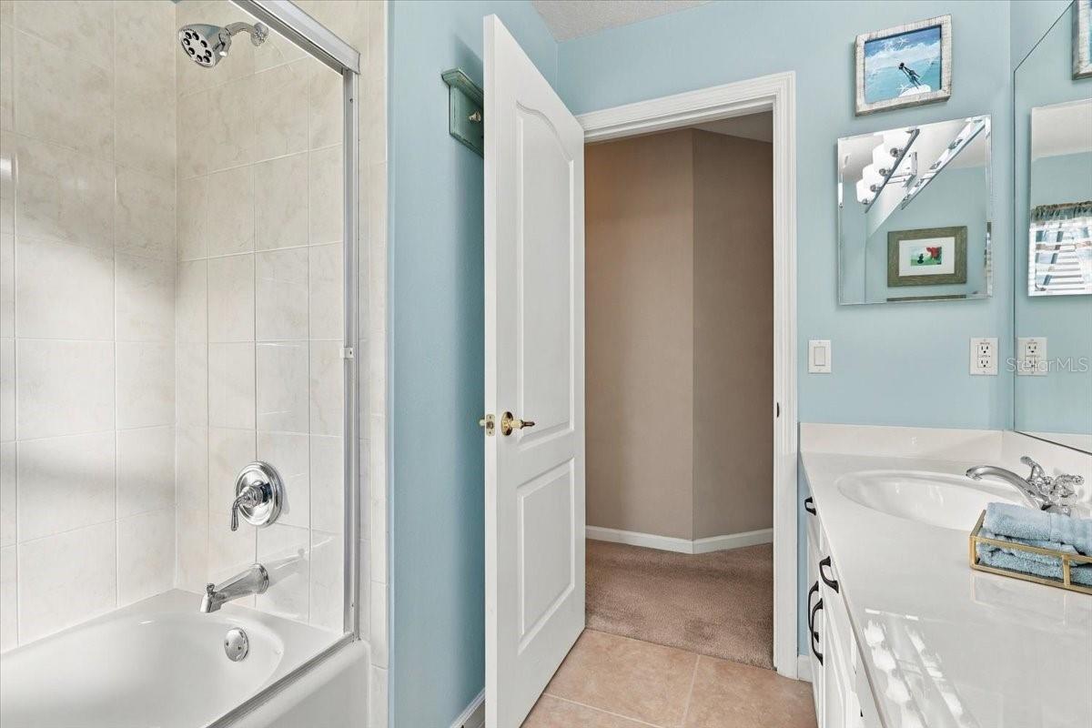 Third full bath.