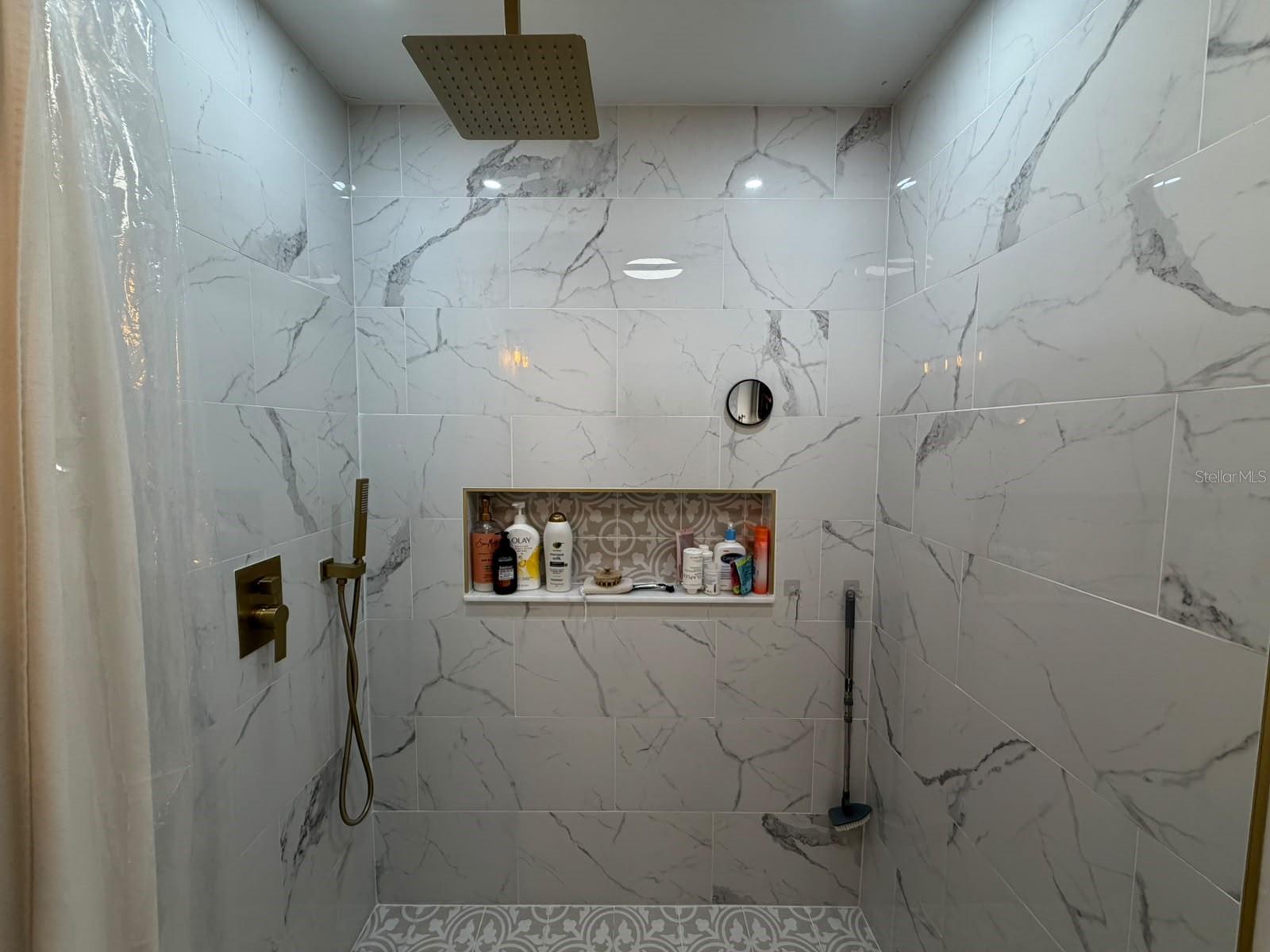 Walk in shower