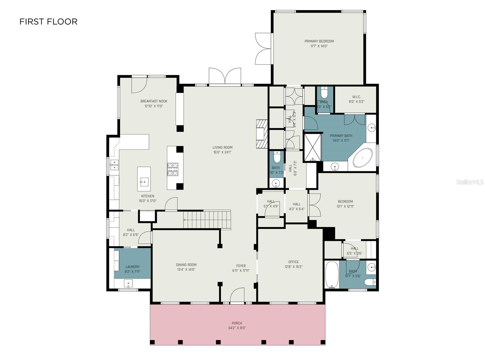 1st Floor floor plan