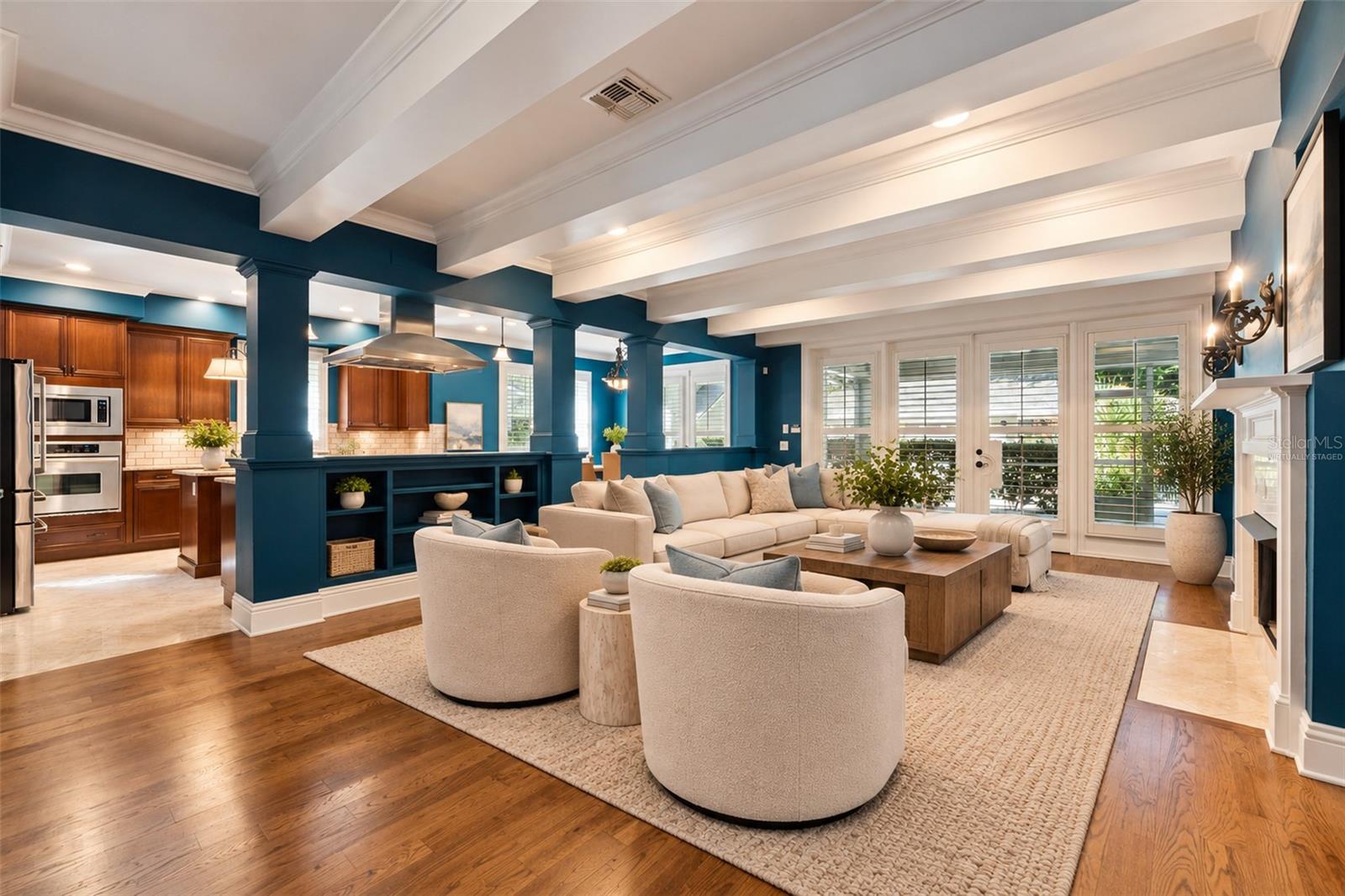 Living room-Virtually staged Living room-Virtually staged