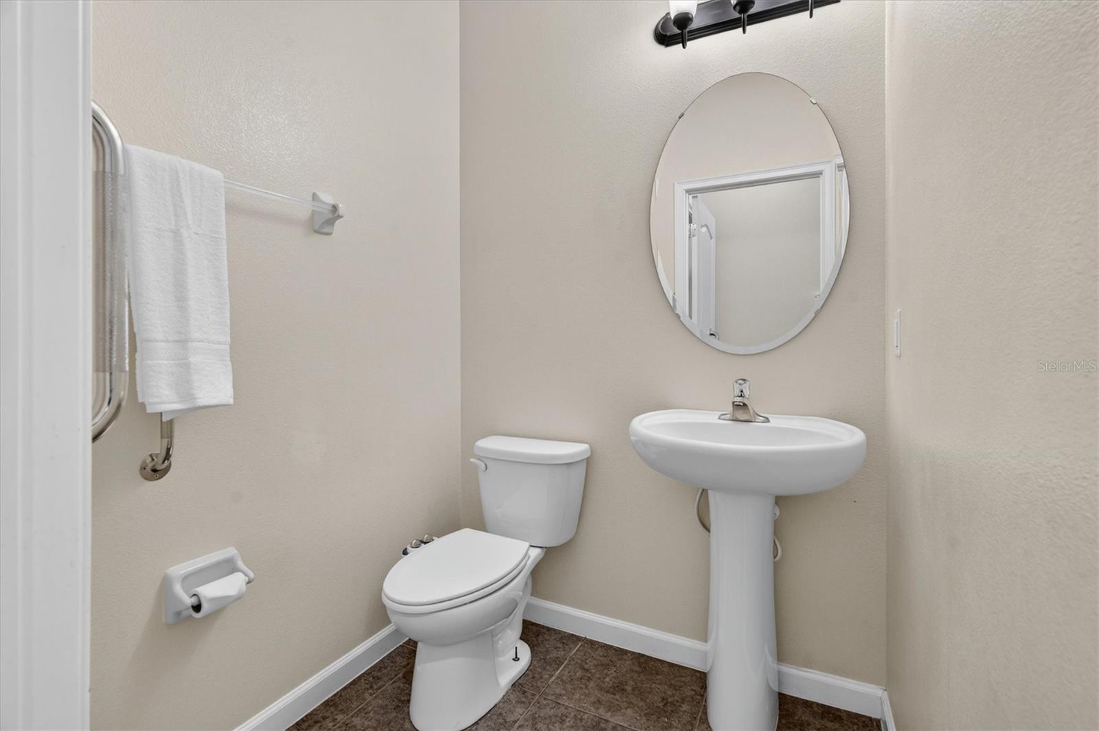 Half bath on first floor
