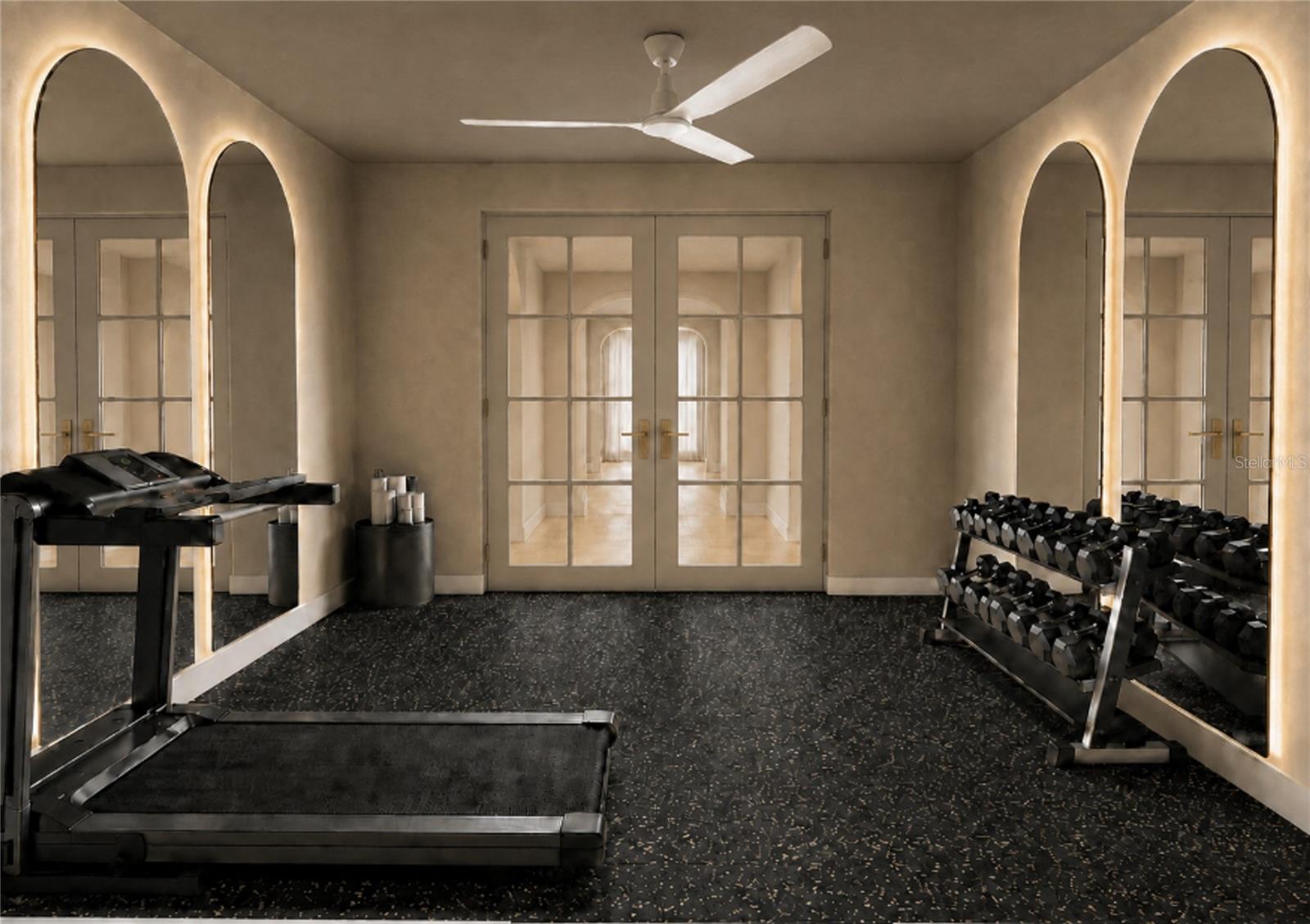Home Fitness Room