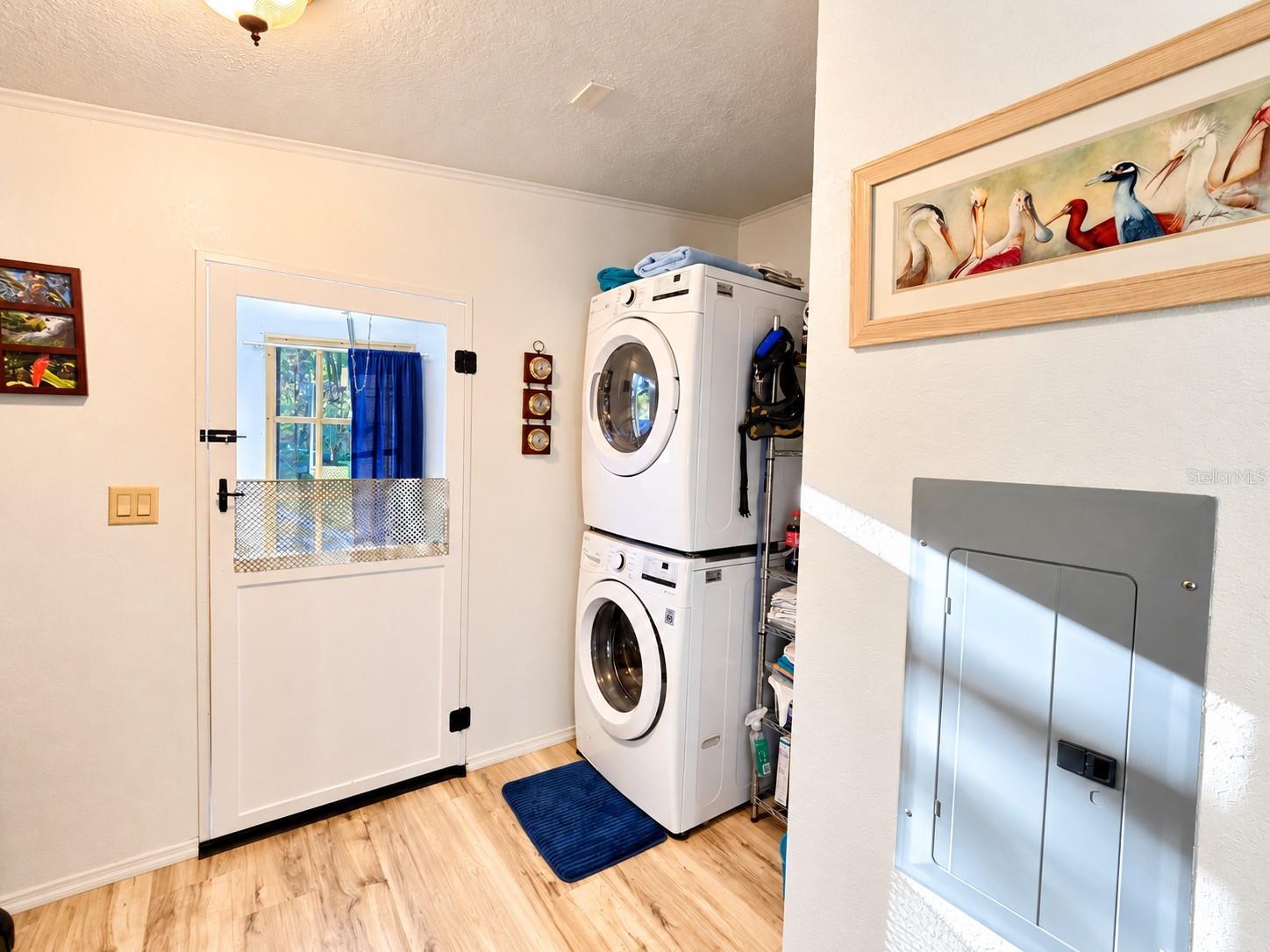 laundry area