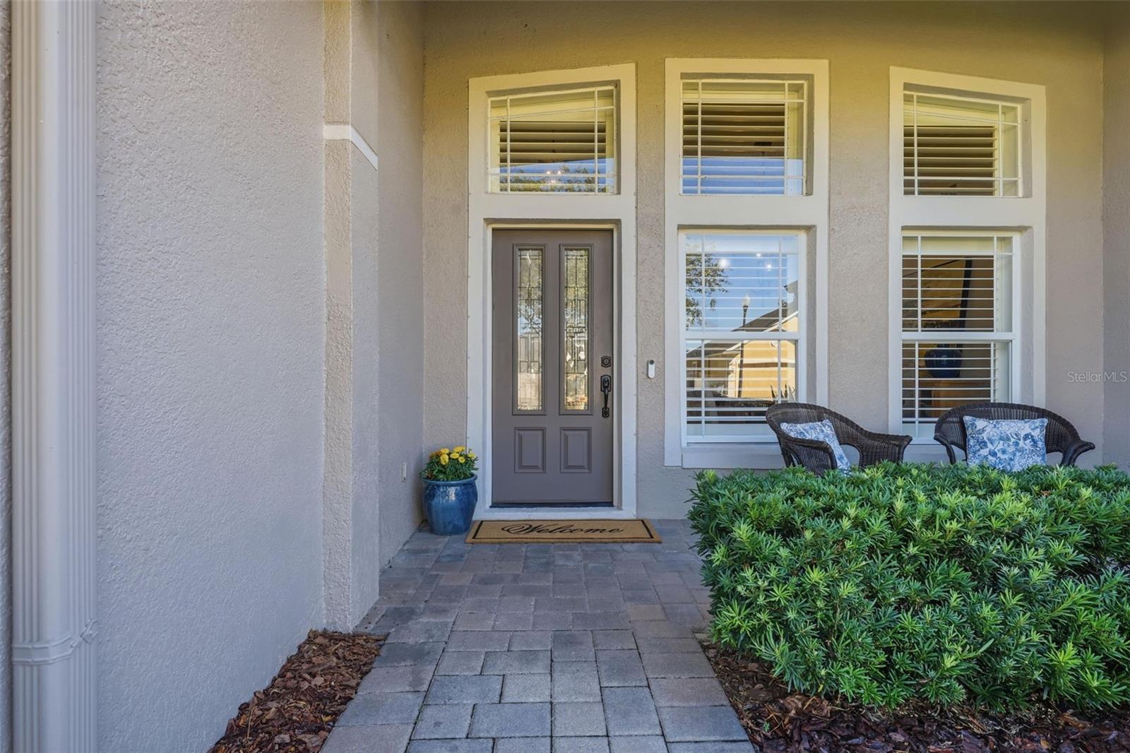 FRONT WALKWAY AND FRONT DOOR